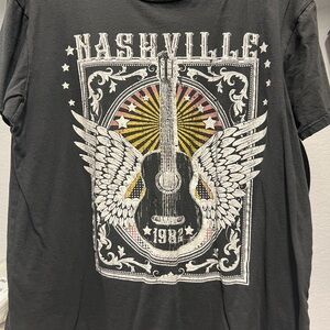 Altar'd State Black Nashville Graphic Tee